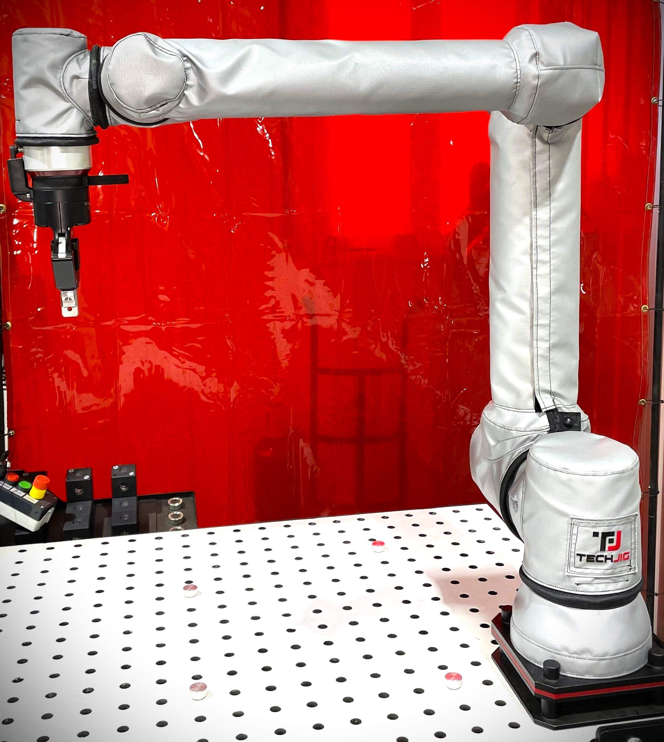 Cobot welding protective suit